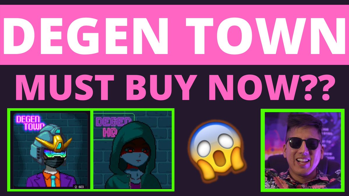 DigitsClub's tweet photo. Is the @DegenTownNFT sacrifice a genius move? Find out in your Friday NFT Alpha drop from @HaveYouMetMachi
https://t.co/RKpmP9Hw3j
#DigitsClub https://t.co/uU713MvboU