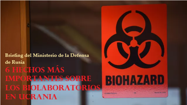 EmbajadaRusaVen's tweet photo. Ministerio de la Defensa de #Rusia 🇷🇺 revela nuevos descubrimientos sobre la actividad de los biolaboratorios en #Ucrania 
⬇️⬇️⬇️

❗️Leer aquí 🔗https://t.co/o4Da5xwP5x https://t.co/DK5MFPq234