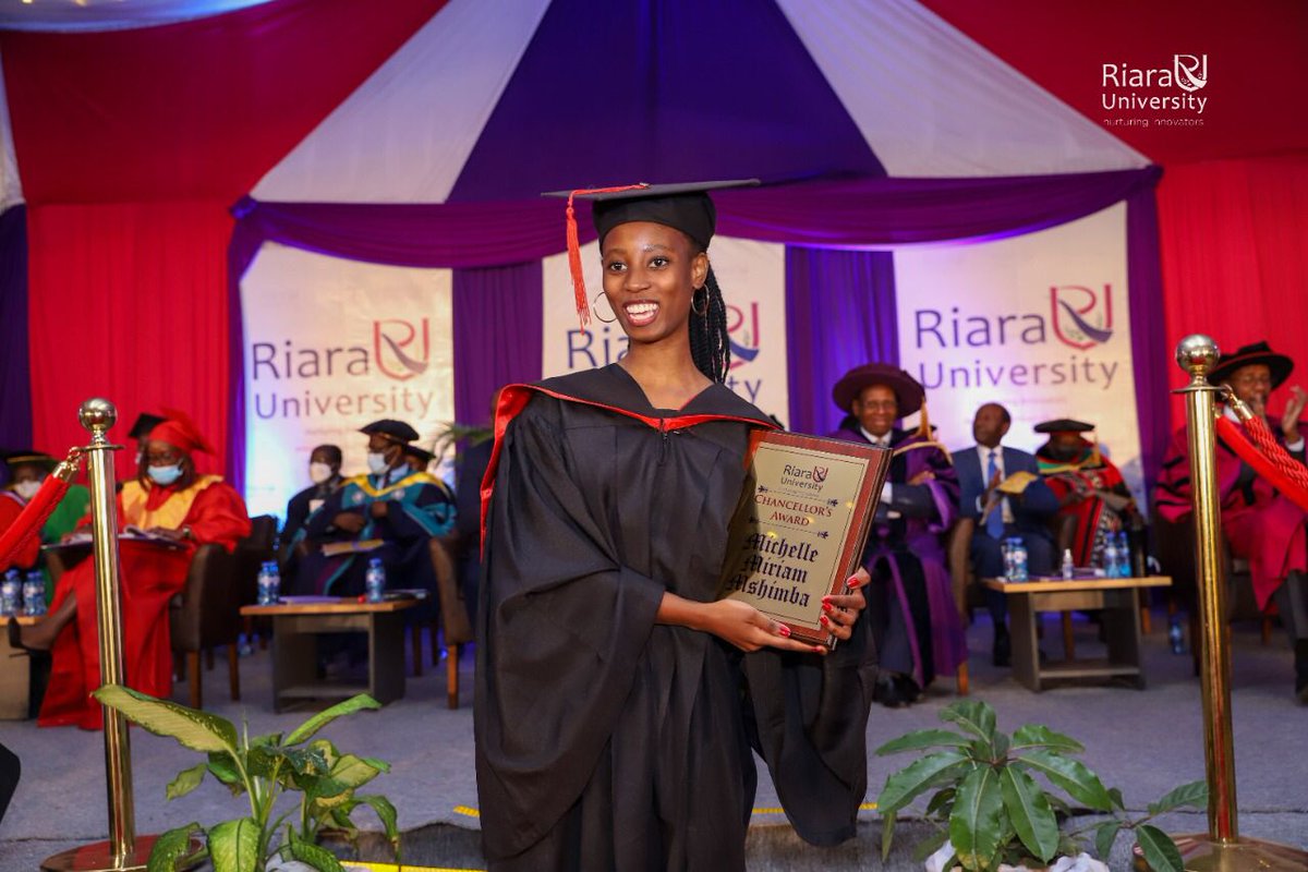 TripleOKLawLLP's tweet photo. We give a special congratulations to @Michelle Musimba for being the recipient of the coveted Chancellor’s Award. Having done an internship with us recently, we hope to see you in our pupillage program next.
#TripleOKLawLLP #RiaraUniversity #RUat10 #legalpracticeKE https://t.co/fFiA9oTrfd