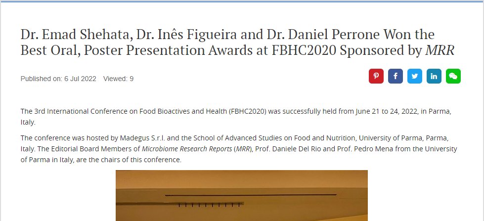 Microbiome Research Reports tweet media