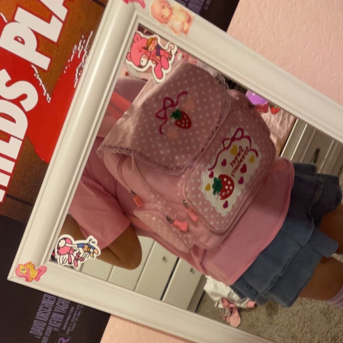 strawbunzie's tweet photo. Pic dump #kawii #fitcheck #softcore #cutecore #sanrio #gloomybear #gurokawaii #anglecore #animecore #voidcore #webcore #strawberries #dollcore https://t.co/vFjPiqByHb