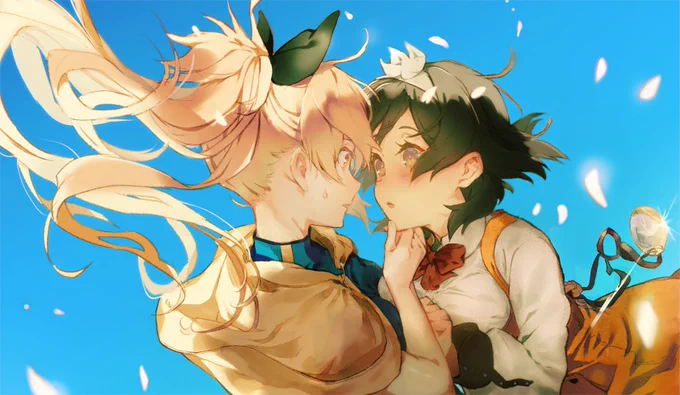 skeb納品です。
処刑少女の生きる道からメノウちゃんとアカリちゃん。男女問わずたらし込む顔のいい女罪深いぞ!!!いいぞもっとやれ!!!! 