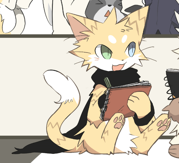 nyano52's tweet photo. @kemono_cc こんばんは、もしよければうちの猫をリクエストしたいです、ありがとうございます！ https://t.co/OU3KFNi586