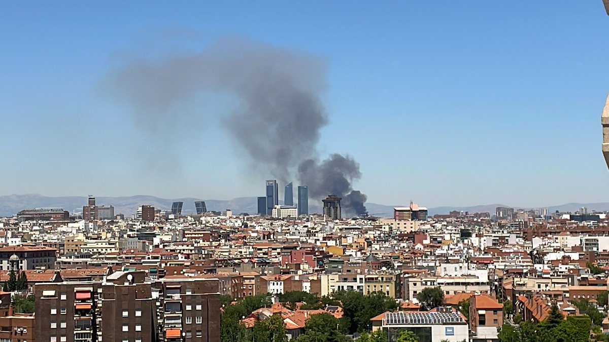 #incendio en #madrid