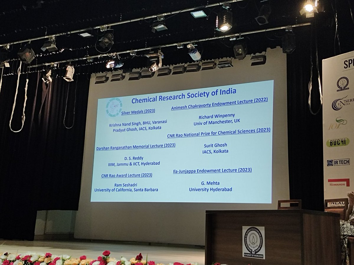 ramsastrys's tweet photo. CRSI medals 2022 have been announced! Hearty congratulations to all the winners. @IiserMohali @ChemResSocIndia #CSRI_NSC
#ACSinIndia https://t.co/NG4IzhUh9l