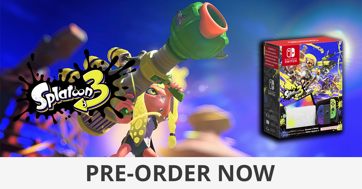 shoptonet's tweet photo. Pre-Order Now: Nintendo Switch Console OLED Model Splatoon 3 Edition
Nintendo Switch – OLED Model Splatoon 3 Edition is the newest addition to the Nintendo Switch family of consoles.
Only £319.85
👉https://t.co/I1WwDiOSIj
#SwitchConsole #OLED #NintendoSwitch #Splatoon3 https://t.co/ACR9YFeVbf