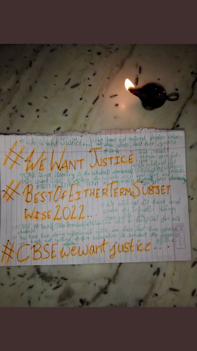 AdarshK75673137's tweet photo. Students came together to raise a demand of postponement of #NEETUG2022 https://t.co/UMnCX2CeWi do so students from every part of the country protested by lightning a candle on Saturday evening.Aspirants have done everything they can to show the majority.#MODIJIextendNEEETUG https://t.co/63m4VR3e8w
