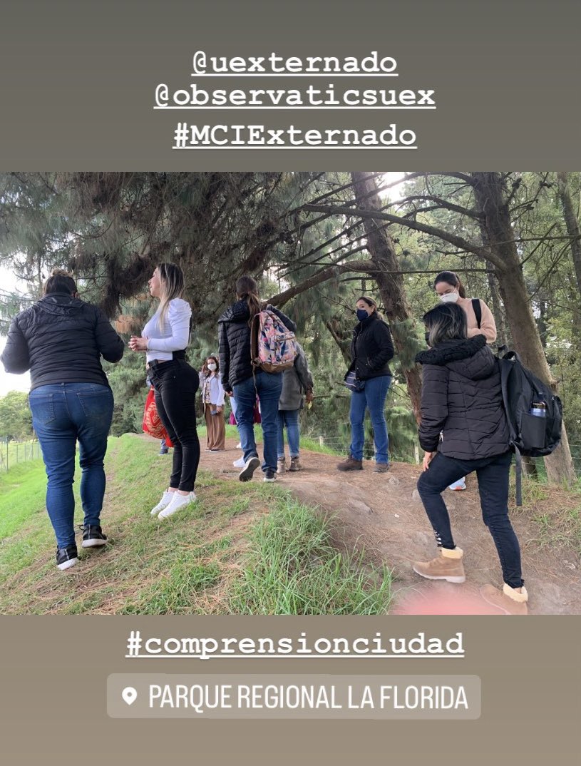 GraciaCid's tweet photo. 1ª visita de campo al entorno urbano del Rio Bogotá con los alumnos de la Maestría en Ciudades Inteligentes #MCIExtermado de @UExternado @ObservaticsUEX Empatia urbana: El descubrimiento y la experiencia del lugar como base para la comprensión urbana. Seguimos!#comprensionciudad https://t.co/fvptzrAlGg