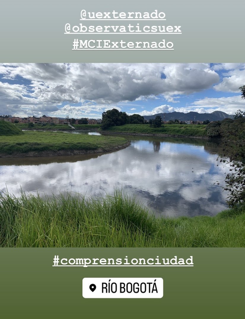 GraciaCid's tweet photo. 1ª visita de campo al entorno urbano del Rio Bogotá con los alumnos de la Maestría en Ciudades Inteligentes #MCIExtermado de @UExternado @ObservaticsUEX Empatia urbana: El descubrimiento y la experiencia del lugar como base para la comprensión urbana. Seguimos!#comprensionciudad https://t.co/fvptzrAlGg