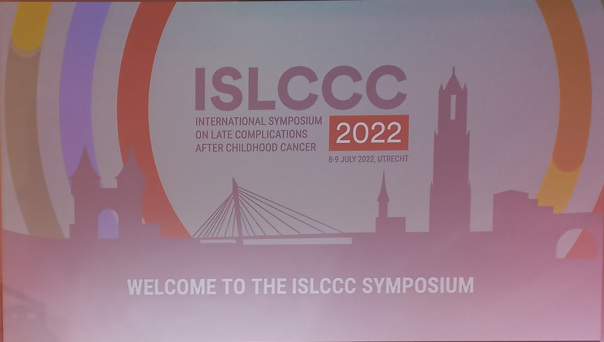 MichelUnilu's tweet photo. The International Symposium on Later Complications after Childhood Cancer has been opened by @leontienkremer. Happy to meet everybody  @prinsesmaximac Hospital
#ISLCCC #Childhood #Cancer #LateEffects https://t.co/HlK2BIOTgh