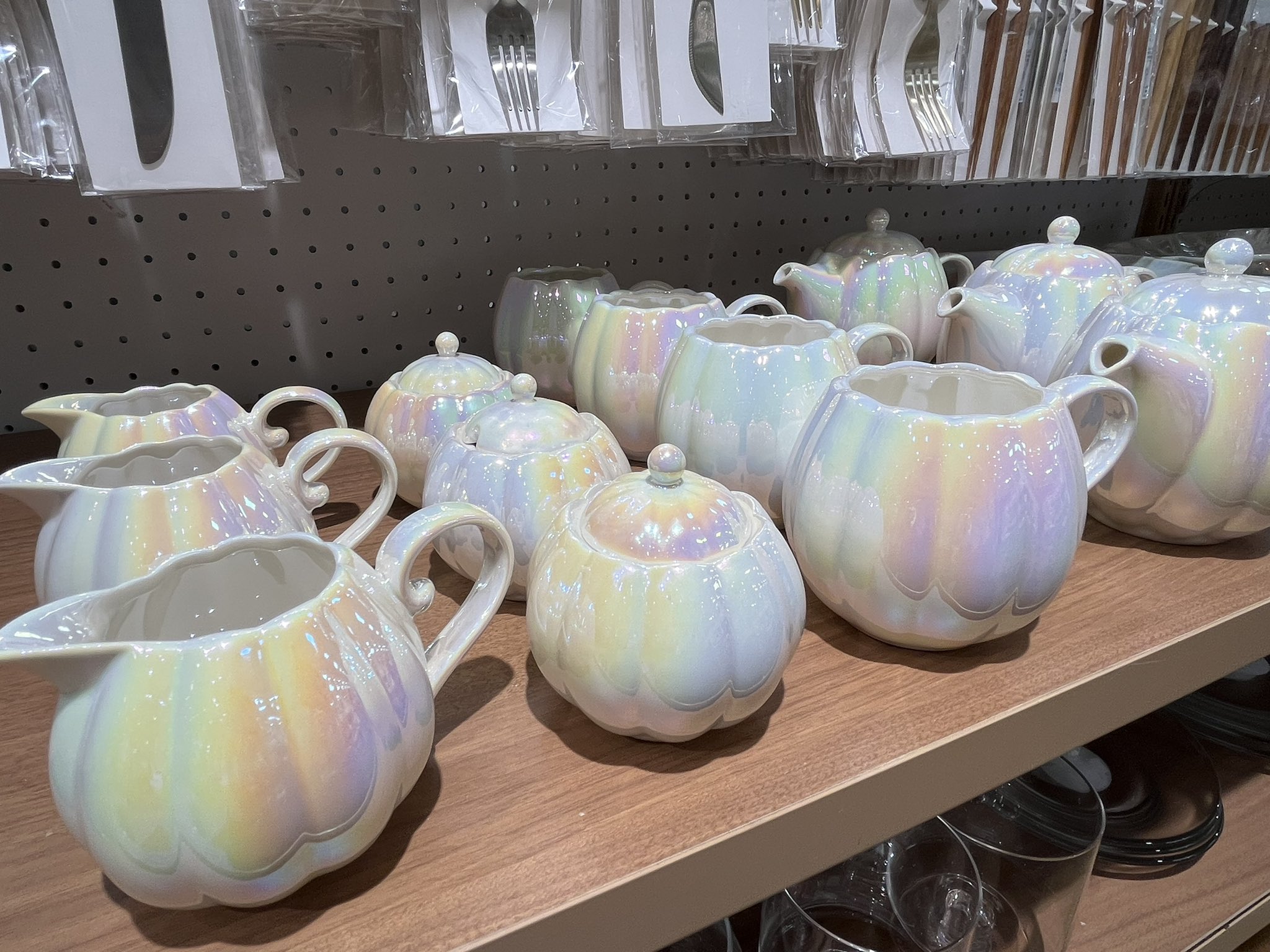 激安 通販 公式 スリーコインズ☆新品☆オーロラ食器☆フランフラン