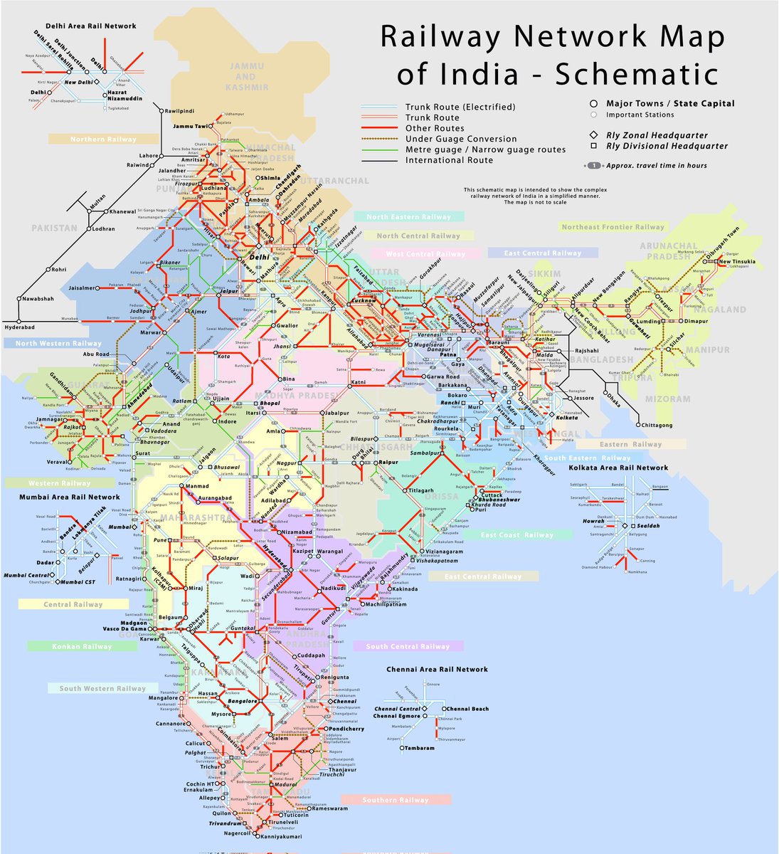 trains_are_best's tweet photo. Another urgently needed change in Rly policy that GOI should order
Eastern & Western DFCs should be reconfigured to carry passenger trains also. With this traffic flow shall be as under:
1. Fast mail/express trains at speed up to 250 kmph & highspeed freight at 100-160 kmph.. https://t.co/TFIQyWr9xu