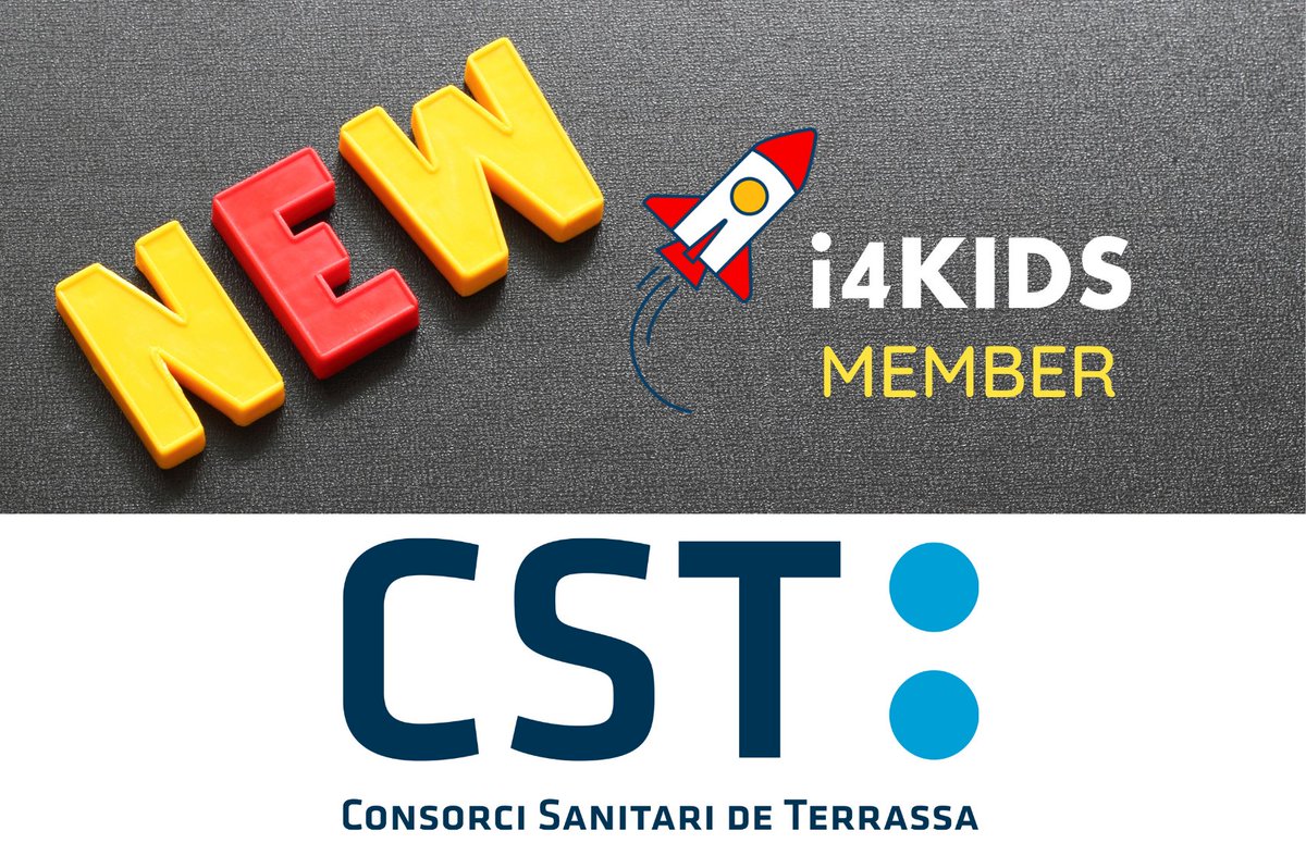 i4kids_Hub's tweet photo. 📢 We are thrilled to announce that Consorci Sanitari de Terrassa has joined i4KIDS network as a new member!

📢 ¡Damos la bienvenida al Consorci Sanitari de Terrassa como nuevo miembro de la red i4KIDS!

#i4KIDS #innovation #FEDERrecerca #network #newmember https://t.co/CgeTuRT715