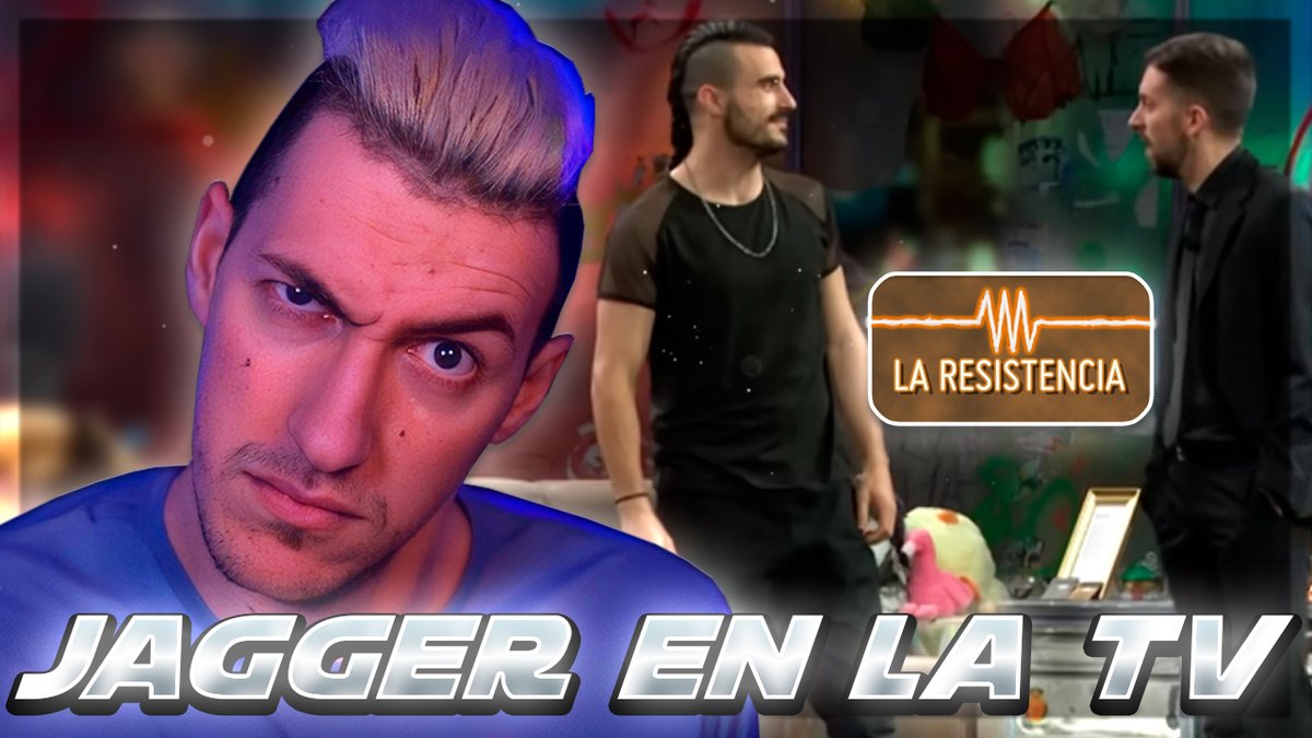 ElshowdeLast's tweet photo. Nuevo VIDEARDO en 🔴 YT
Así LA LIÓ Jagger @MisterJagger_ en 👉🏽 La Resistencia @LaResistencia 🤣
#misterjagger #jagger #mrjagger #laresistencia #broncano #entrevistajagger
https://t.co/5ZoL7A83ct https://t.co/RMI3L0sYs7