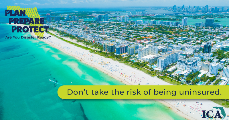 YourFLVoice's tweet photo. FL has the 2nd longest coastline of all states = one of the greatest risks for property damage due to flooding. Don’t take the risk of being uninsured. Learn more about the benefits of flood insurance: #PlanPrepareProtect #HurricaneSeason