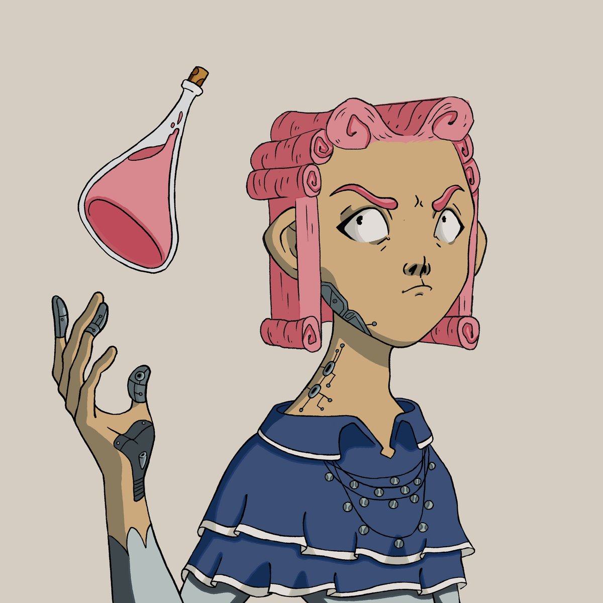 Spellcrafting and technology. The WizPunks characters have a whole world builded for themselves and a lore for each special character. Prepare to dive into this universe.
Sooner than you think.