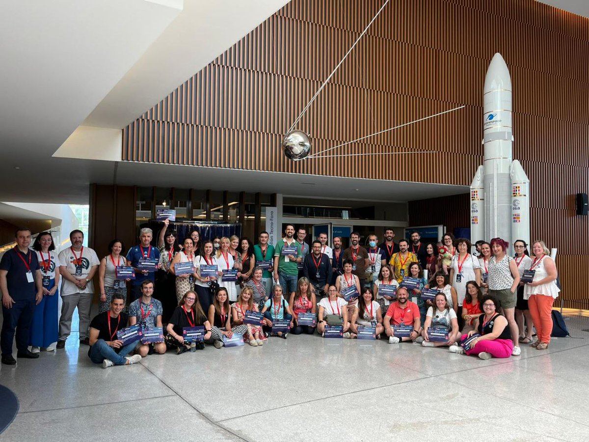 Hoy termina nuestro #ESEROSummerTeacherTrainingMadrid Gracias!! Segumos #DelEspacioAlAula