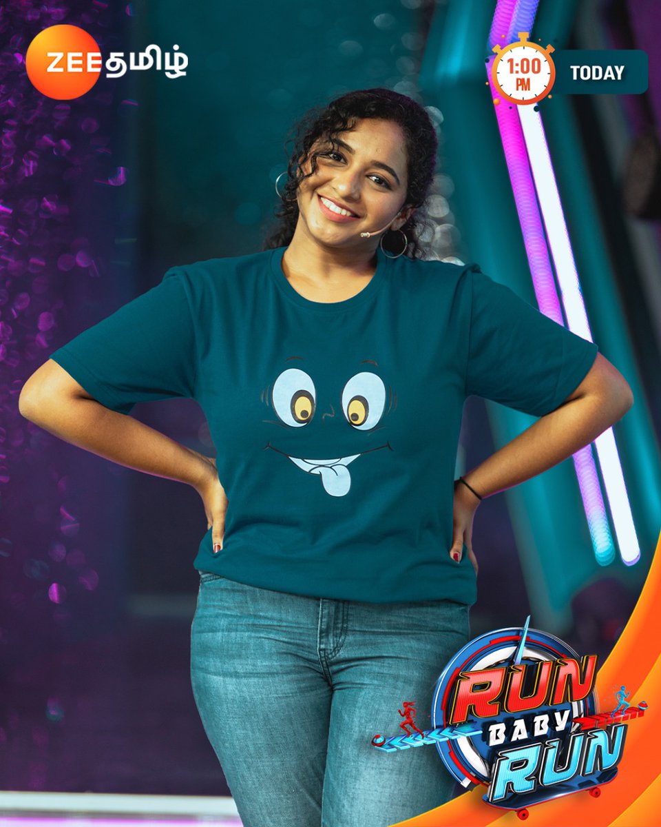 ZeeTamil's tweet photo. 😀😀😀.!
Run Baby Run | Today 1.00PM.
#RunBabyRun #Zeetamil #Ashiq #Tara #Thapa #Karthick #Rjsaru #RjAshwini https://t.co/g3Ypu3D5Yv
