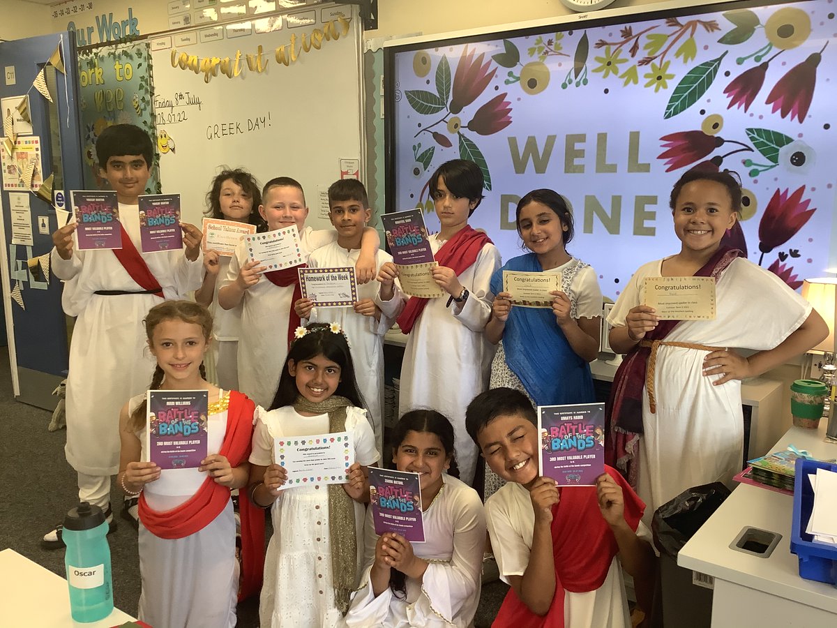 ReinwoodJuniors's tweet photo. Super effort to these children in 4L this week in our Greek themed achievement assembly #RJS4L https://t.co/5jWpelFm4x