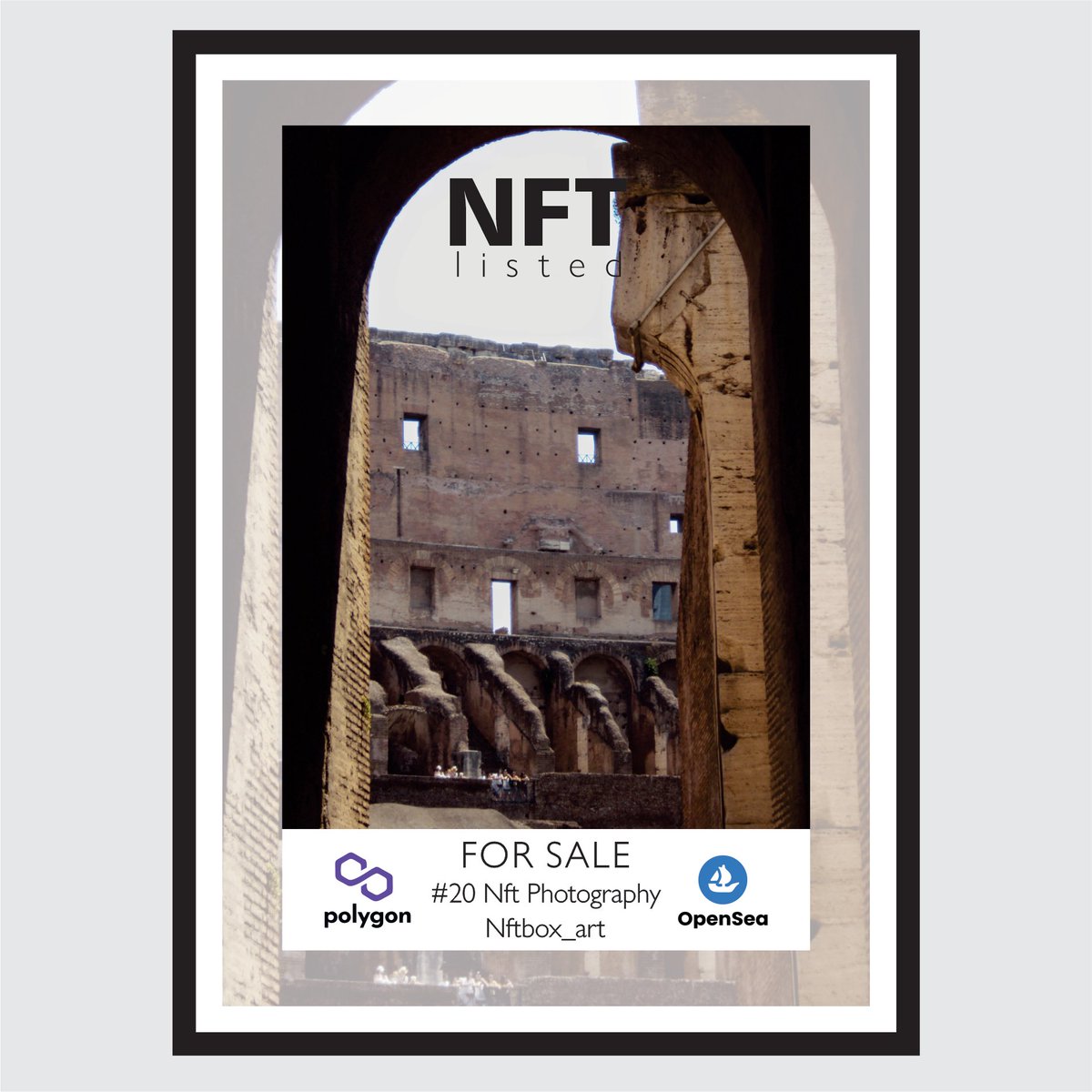 Nftbox_art's tweet photo. #20 For Sale!

https://t.co/BJeaL6kBzB

I created this collection with personal photos taken along my journey. I didn't apply filters or special effects, I just corrected the colors to represent the most original of each environment. https://t.co/JRwJwIncY2