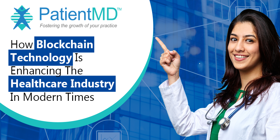 PatientMD's tweet photo. Blockchain technology has the potential to transform healthcare, placing the patient at the center of the healthcare ecosystem. Check out our latest blog to find out how it is helpful for the healthcare industry. Read at >> https://t.co/6mg3LDNoAt
 #healthcare #blockchains https://t.co/mLjZU1EfGn