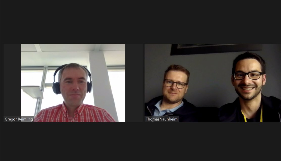Recording new episode of #CloudInspires:
Meet &amp; talk about #Azure with our special guest on-site... stay tuned!