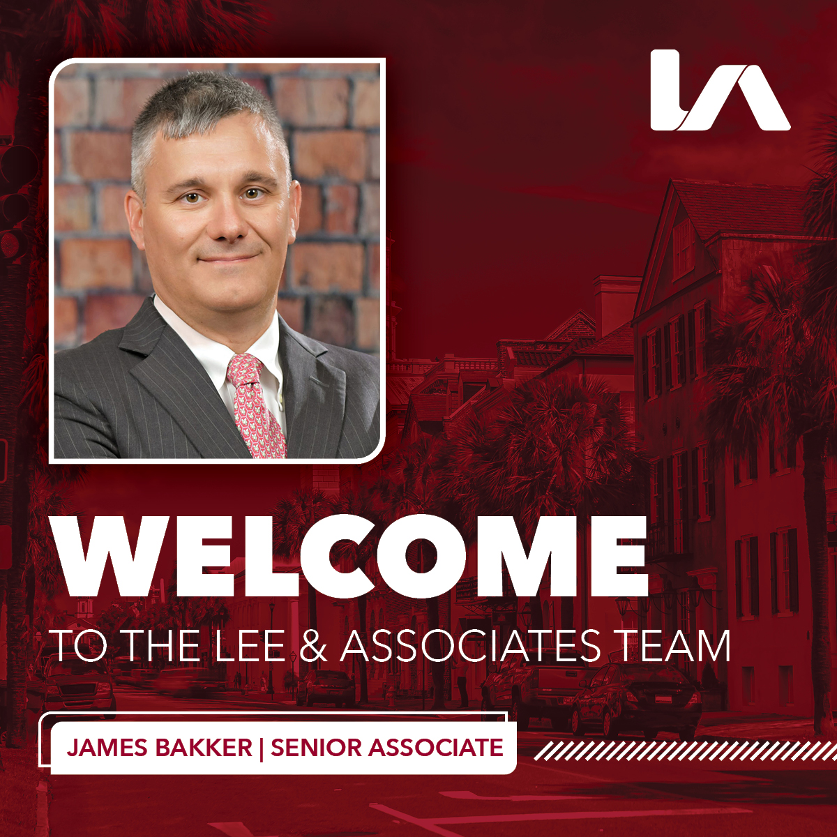 LeeCharleston's tweet photo. Time to celebrate another excellent addition! 

Delighted to welcome James Bakker as a Senior Associate in our brokerage division. James brings expertise in a variety of product types, including retail, multifamily, and mixed-use projects. 

Excited to see what he'll accomplish! https://t.co/cFsQ3Ozw1i