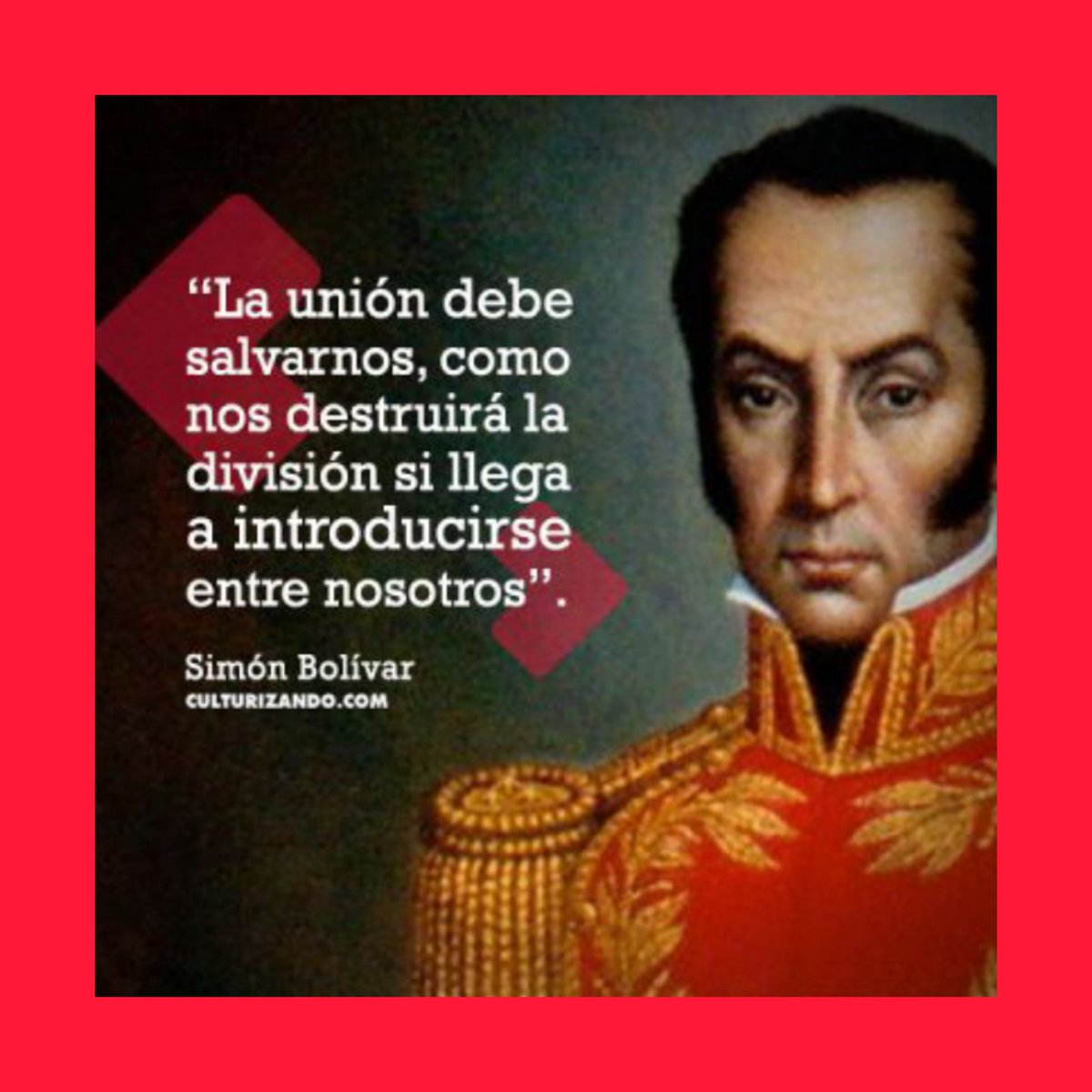 #08Jul || #BuenosDiasATodos les deseamos desde la <a href="/Redi_andes/">REDI N° 2 "Los Andes"</a> compartimos  con ustedes pensamiento Bolivariano del Padre de la Patria el Libertador Simón Bolívar. <a href="/NicolasMaduro/">Nicolás Maduro</a> <a href="/vladimirpadrino/">Vladimir Padrino L.</a> <a href="/dhernandezlarez/">GJ. Domingo Hernández Lárez</a> 
#NuevaEraDeLaComunicación