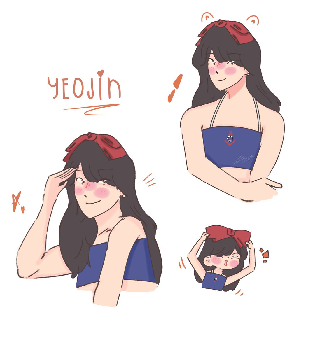 louispacee's tweet photo. our it girl 🐻🧡
#loonafanart #yeojin https://t.co/uccCFaAoy6