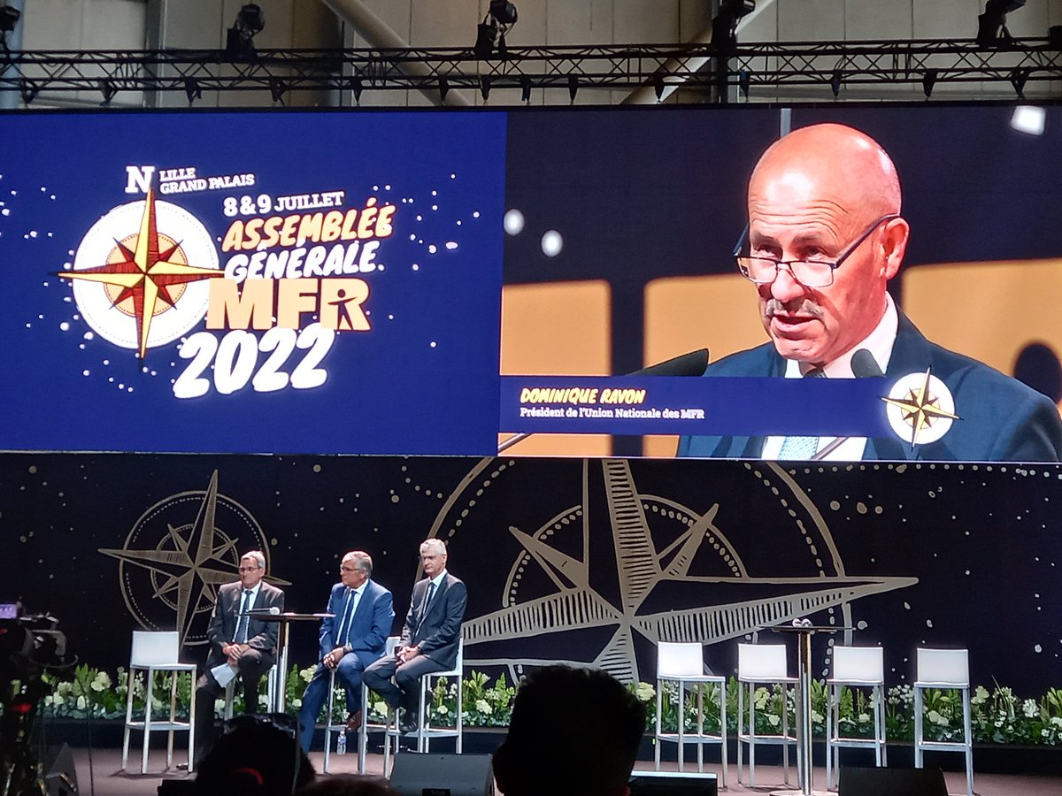 Régis Tricoteaux (@registricoteaux) on Twitter photo En direct de Lille Grand Palais, Dominique RAVON, Président ouvre le congrès des Maisons Familiales Rurales !
@UNMFREO En direct de Lille Grand Palais, Dominique RAVON, Président ouvre le congrès des Maisons Familiales Rurales !
@UNMFREO