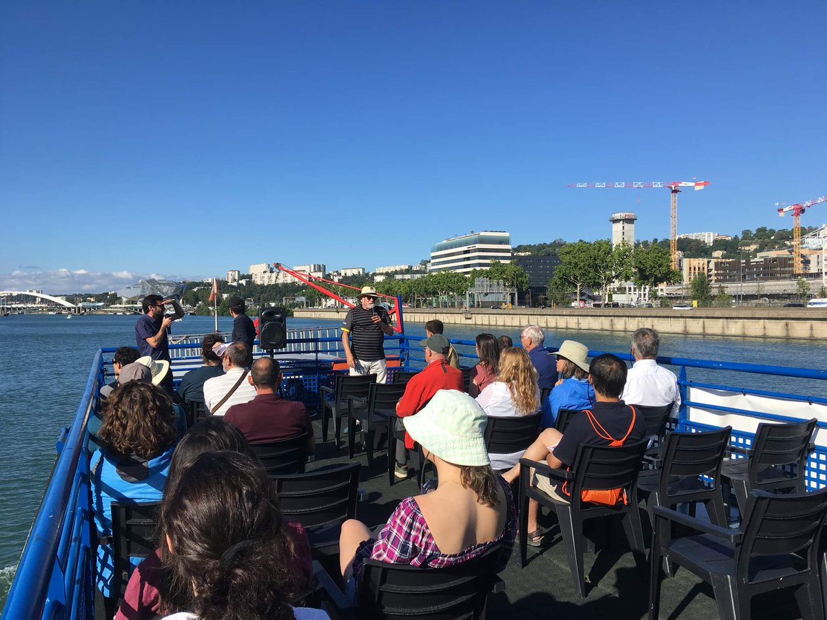 asso_graie's tweet photo. ➡️ Dernier jour de cette belle édition d'#isrivers : on finit par les visites techniques 🧢
Merci à @EDFofficiel, @CNR_Officiel, @grandlyon et @EPTB_SD 🙏 https://t.co/JcLlRltAso
