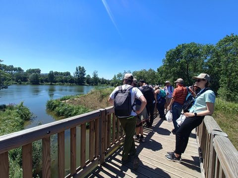 asso_graie's tweet photo. ➡️ Dernier jour de cette belle édition d'#isrivers : on finit par les visites techniques 🧢
Merci à @EDFofficiel, @CNR_Officiel, @grandlyon et @EPTB_SD 🙏 https://t.co/JcLlRltAso