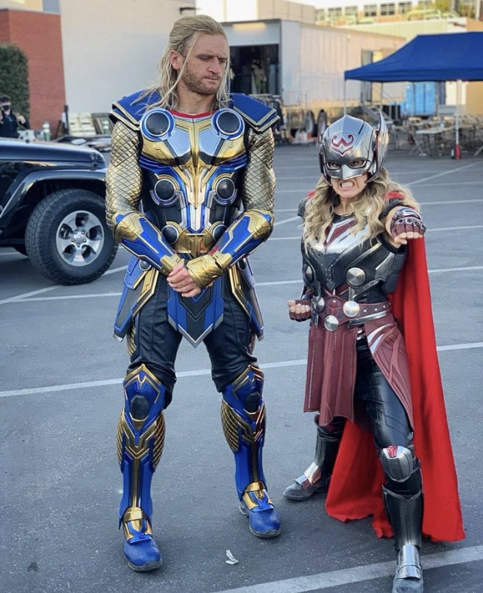 my little brother was one of Thor’s stunt doubles in the new Thor movie.  radical.  #ThorLoveAndThunder  <a href="/DeanNeistat/">Dean Neistat</a>