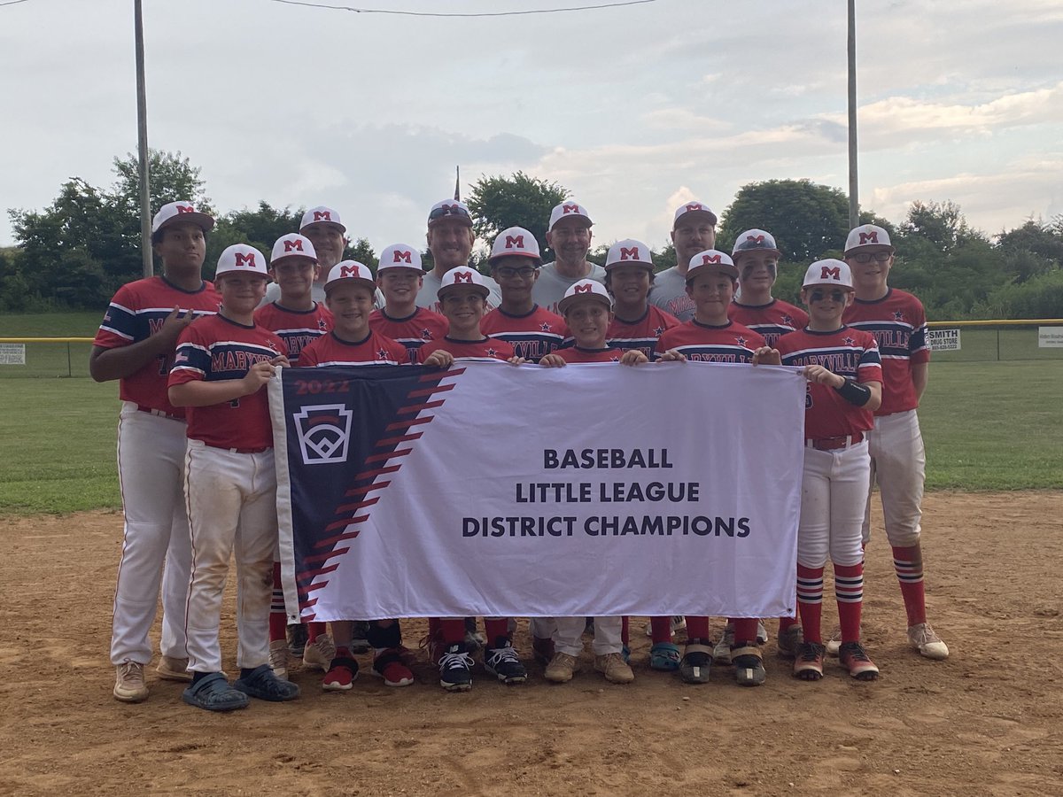 Jrgarner21's tweet photo. Congrats to these boys on winning the TN Little League District 6 Championship. Now on to the state tournament next week in Goodlettsville. https://t.co/SEBXBERukC