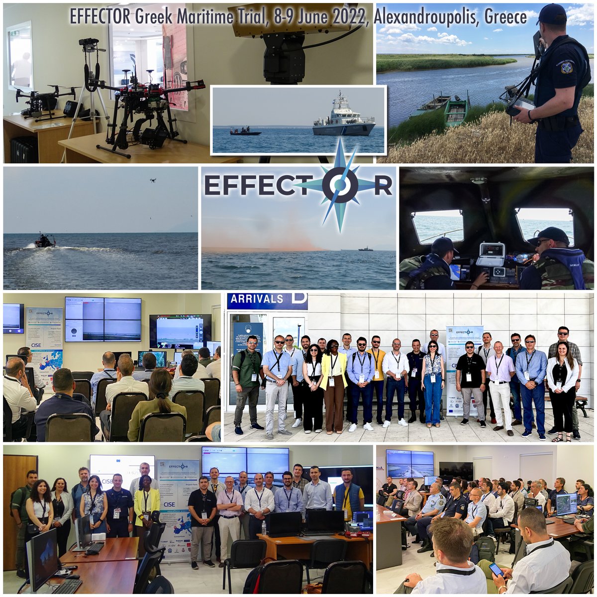 🆕📢 More #EFFECTOR_Project Blog 📰 posts published 🗞️‼️‼️ The 1⃣2⃣th Blog Post is #now available #online💻 📌EFFECTOR Greek 🇬🇷Trial effector-project.eu/2022/07/08/eff… @effector_h2020 w/ @Frontex 🇪🇺 @CORDIS_EU @HorizonEU #CISE #H2020 #MaritimeSurveillanceSystems #MaritimeSurveillance