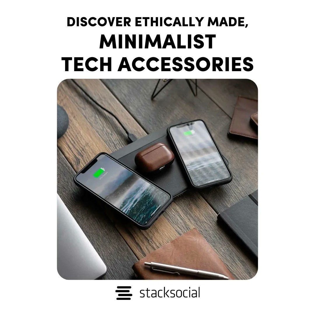 Meet <a href="/nomadgoods/">Nomad</a>, an ethics-conscious brand bringing modern style to tech accessories. Our friends at <a href="/fascination_the/">The Fascination 👀</a> introduced us to Nomad's sleek, minimalist products, and we're pumped to share them with you. buff.ly/3RdiTyt