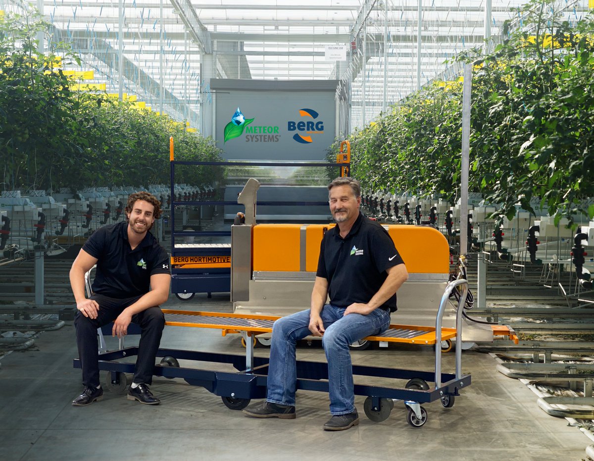 BergHortimotive's tweet photo. As of today, @meteorsystems is the new distribution partner of Berg Hortimotive in Canada. The cooperation ensures that a portfolio of internal logistics solutions is available to the Canadian horticultural sector.
#berghortimotive #meteorsystems #partner #horticultural https://t.co/xzY0XuMIDn