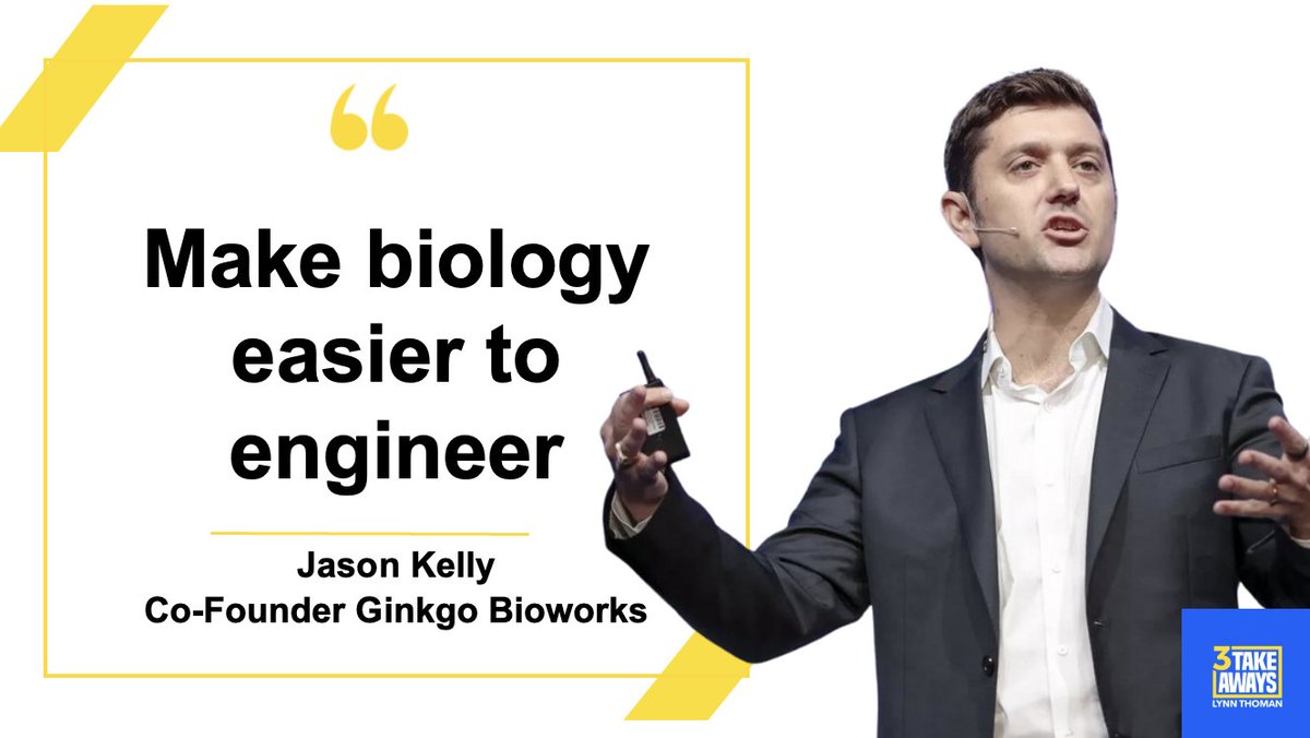 LynnThoman's tweet image. What can we engineer nature to create? 
Synthetic biology company @Ginkgo CEO @jrkelly shares on #3Takeaways, the top 2% #podcast: 
3takeaways.com/episodes/ginkg… 

@3_takeaways #crispr2022 #Biology #synbio #nature #biotech