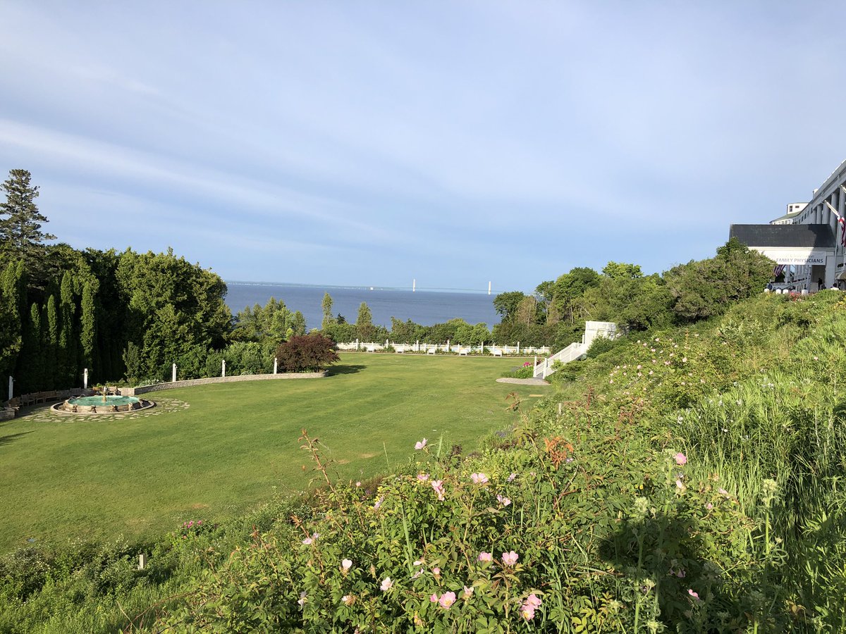PlumHealthDPC's tweet photo. @MIFamilyDocs up on Mackinac for the #FamilyMedicine conference discussing important issues, like overcoming medical mistrust, which is especially important with #Covid, #vaccines, and social media outreach #primarycare #healthcare #mafp @GrandHotelMI moderated by @HealthBridgeMI https://t.co/xOWARAh7x2