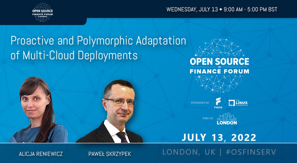 MELODIC (@melodic_cloud) on Twitter photo Next week, 📅July 13, Alicja Reniewicz and <a href="/skrzypek_pawel/">Paweł Skrzypek</a> from <a href="/7bullsCom/">7bulls.com</a> are going to present #MELODIC and <a href="/_morphemic_/">MORPHEMIC project</a> at the Open Source in Finance Forum, London! ➡ lnkd.in/ghFRQx3F Next week, 📅July 13, Alicja Reniewicz and <a href="/skrzypek_pawel/">Paweł Skrzypek</a> from <a href="/7bullsCom/">7bulls.com</a> are going to present #MELODIC and <a href="/_morphemic_/">MORPHEMIC project</a> at the Open Source in Finance Forum, London! ➡ lnkd.in/ghFRQx3F
