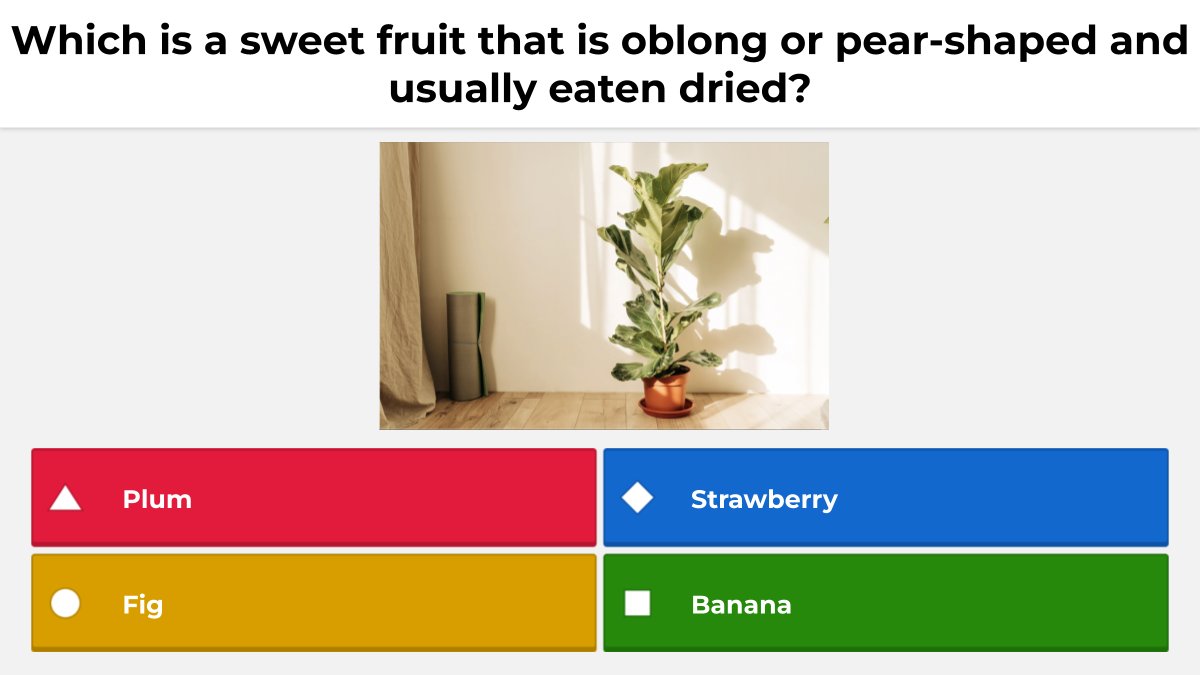 Kahoot! on Twitter "🤔Do you know? Test your knowledge on summer fruits