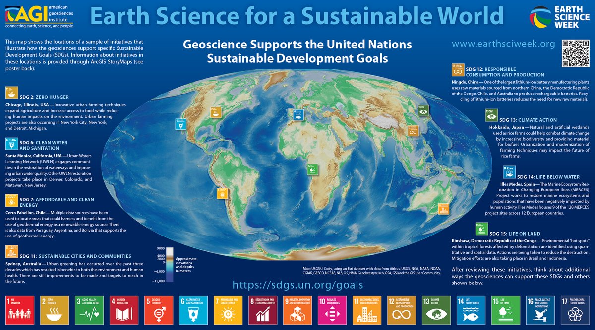 AGI_Updates's tweet photo. Place your advance order for the Earth Science Week 2022 Toolkit today. Prepare for @earthsciweek (Oct 9-15) celebrating t"Earth Science for a Sustainable World." The #geoscience #education kit is available for just the cost of shipping and handling: https://t.co/GdD3lVUXw6 https://t.co/7m35miDrlf