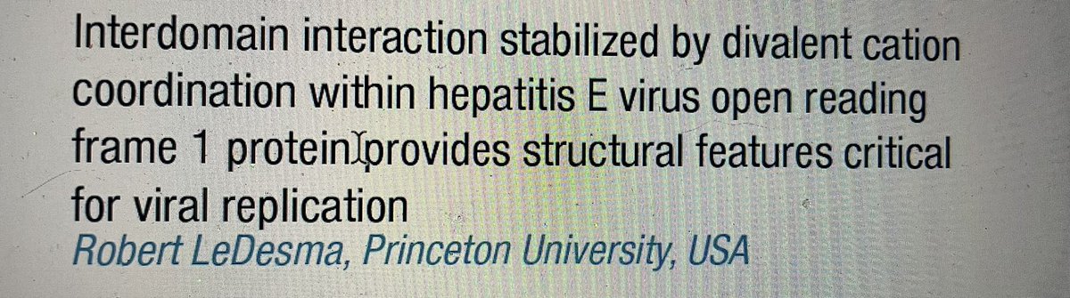 Justin R. Bailey (@jbaileylab) on Twitter photo Really impressive talk at #hcvflavi2022 by Robert LeDesma from <a href="/PlossLab/">Alexander Ploss</a>. Careful, thoughtful work ranging from alanine scanning to alphafold predictions Really impressive talk at #hcvflavi2022 by Robert LeDesma from <a href="/PlossLab/">Alexander Ploss</a>. Careful, thoughtful work ranging from alanine scanning to alphafold predictions