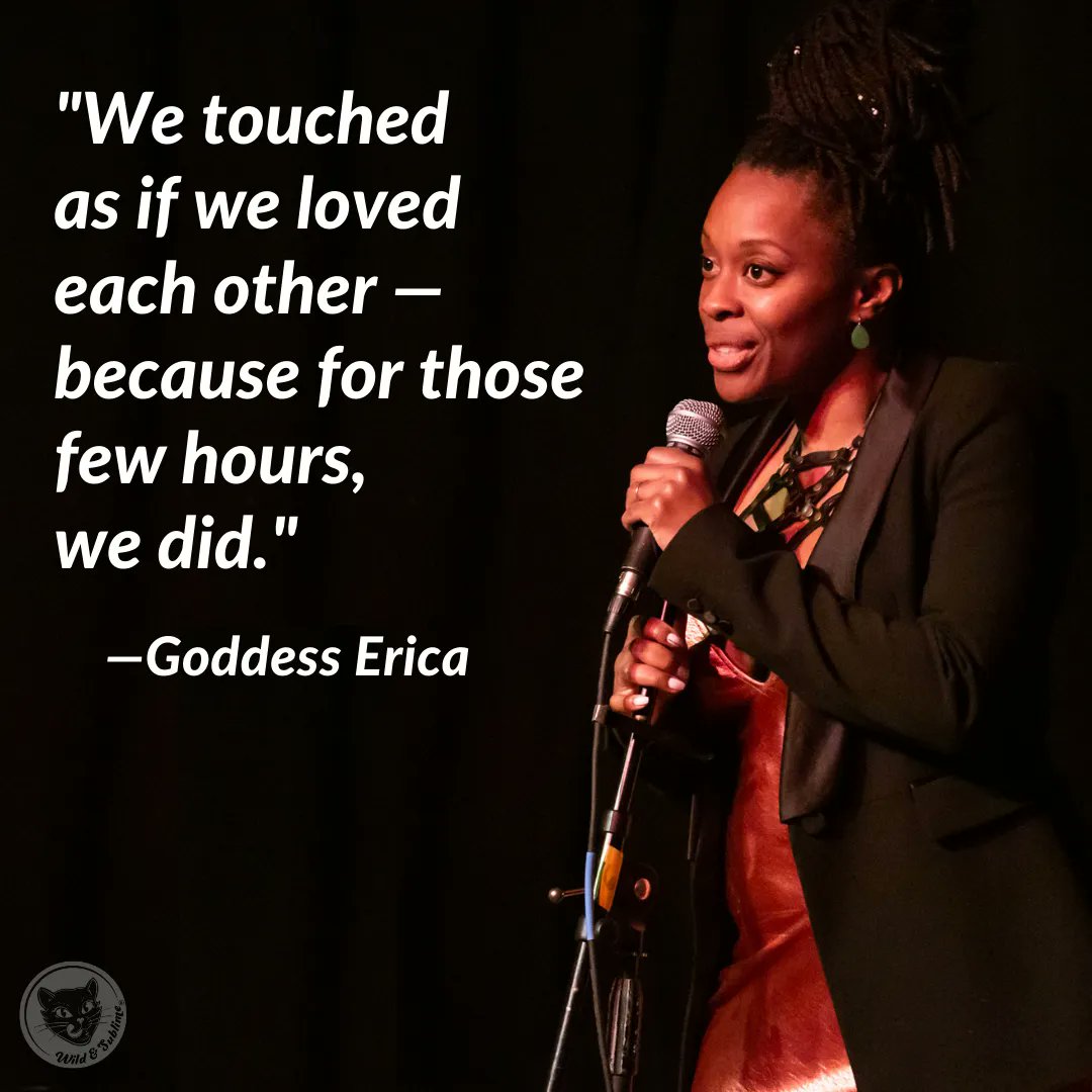 <a href="/YesGoddessErica/">Goddess Erica</a> brought the divine fire and sweat at April's live show. 🔥 Hear her story at bit.ly/April16Live

📷: Porterfield Event Photography
#storyteller #erotica #sexpositive #live