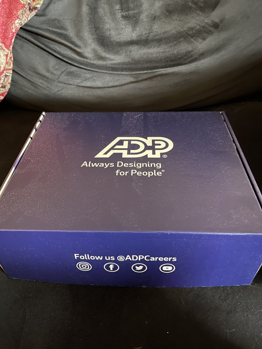 wickedspecialst's tweet photo. Received my Welcome box from @ADPCareers , I’ve never felt so welcomed into a new career before.  I can’t wait to start. #adplife https://t.co/7yVuoWguPG