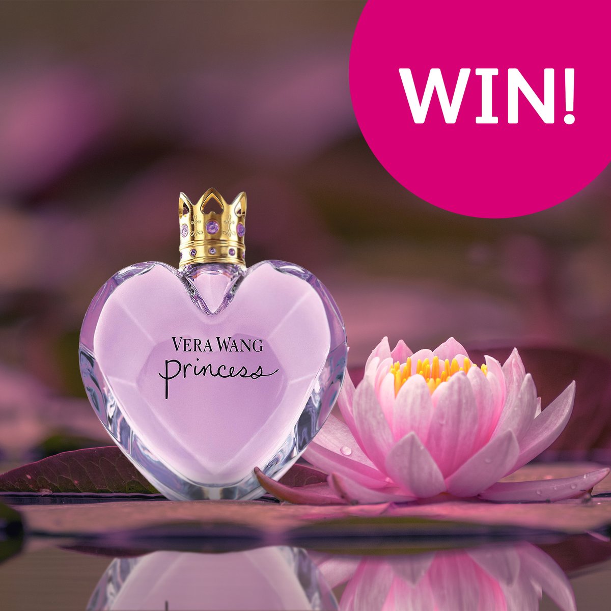 LloydsPharmacy's tweet photo. #WIN - Vera Wang Princess fragrance.

All you have to do is 

- like &amp; RT this post
- tag 3 friends
- Follow us 

Entries close on Thursday 14th July Winners announced Friday 15th July. T&amp;Cs apply.

Good luck! https://t.co/Ys4wvsweBm