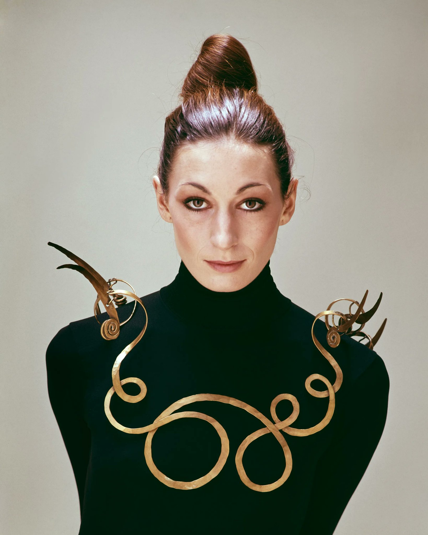 Happy Birthday, Anjelica Huston Image by Alexander Calder (1976) 