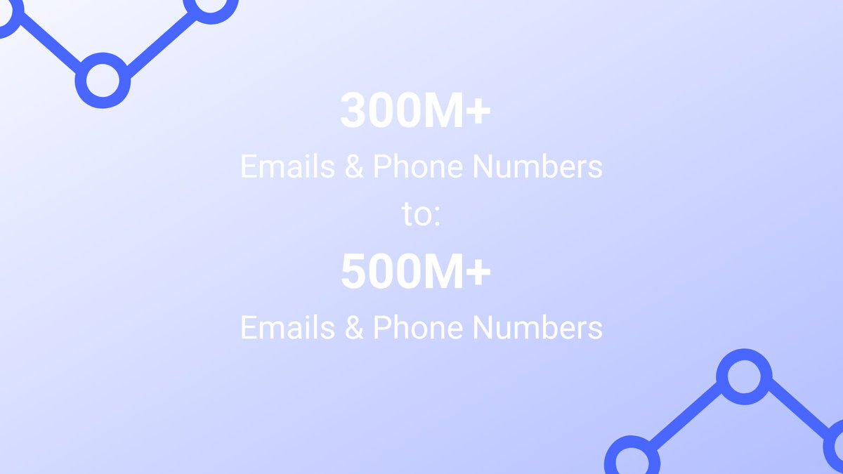 kaspr_io's tweet photo. Since the implementation of the tool in several countries around the world, Kaspr has improved its data.
We have gone from :

300M+ Emails &amp; Phone Numbers
to:
500M+ Emails &amp; Phone Numbers

Prospect safely with Kaspr!

#kaspr #prospecting #B2B #prospectingtool #DataScience https://t.co/zTpW2OljME