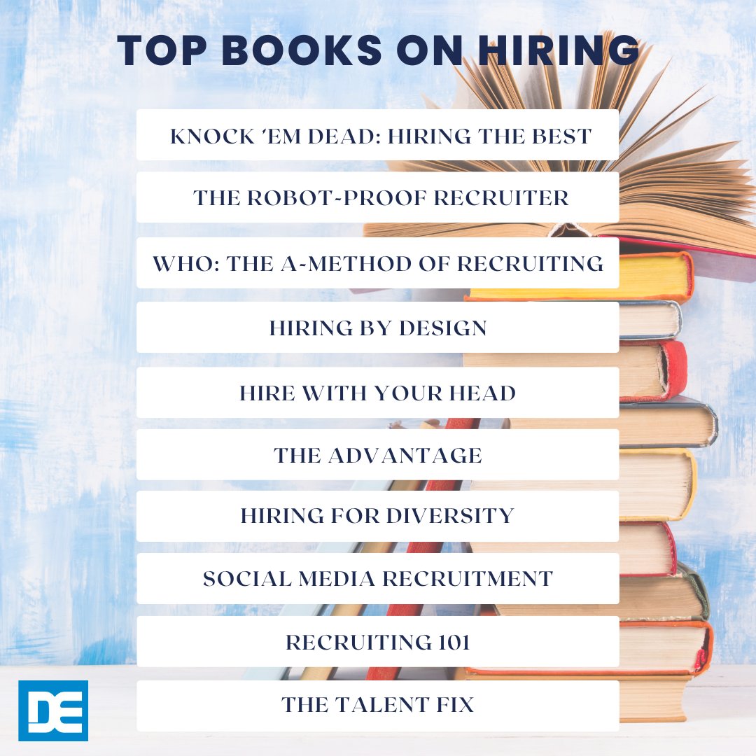 Need some summer reading recommendations? 📘 

Check out this list of must-read recruitment books from <a href="/RecruiterDotCom/">Recruiter.com</a>