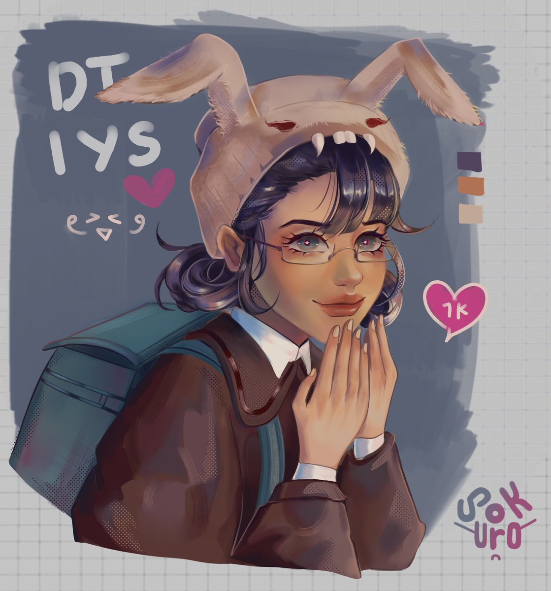 sokuro_00's tweet photo. DTIYS! 🍳
im so so grateful for all of you guys!
.
no deadline! just use the tag #sokurodtiys so i can see your work!
.
Feel free to change details; just keep the hat, hairstyle and glasses! https://t.co/e5HRvoXMv5
